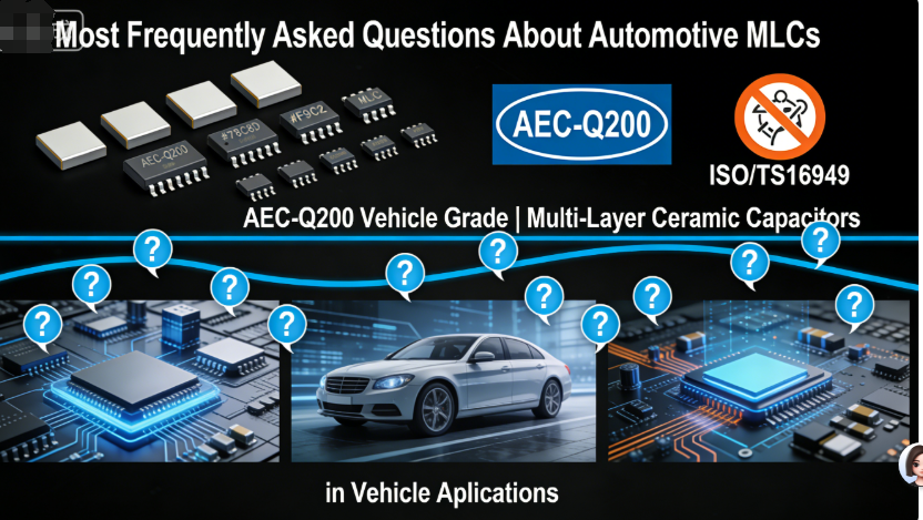 Most Frequently Asked Questions About Automotive MLCCs Multi-Layer Ceramic Capacitors in Vehicle App